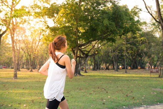 pexels-photo-347134-347134 Woman About to Run during Golden Hour